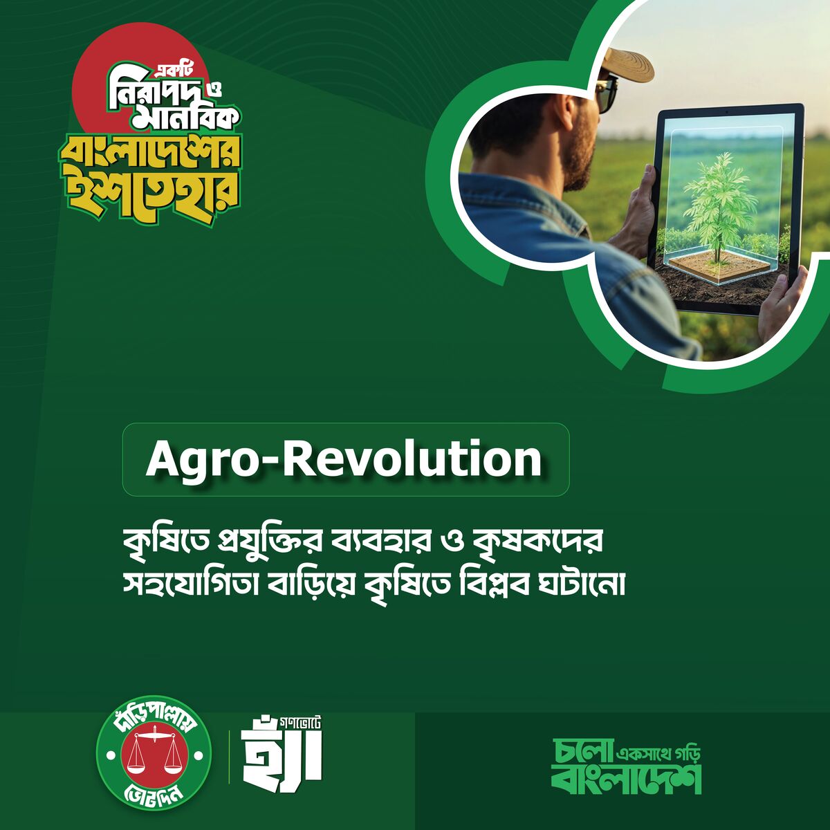 কৃষিতে বিপ্লব সৃষ্টি করা