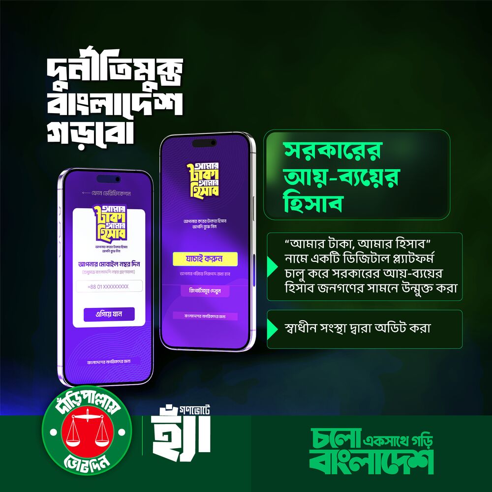 দূর্নীতিমুক্ত বাংলাদেশ গড়বো