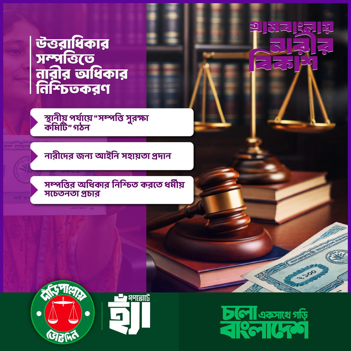 গ্রাম বাংলায় নারীর বিকাশ