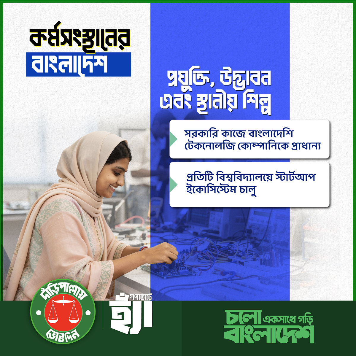 কর্মসংস্থানের বাংলাদেশ