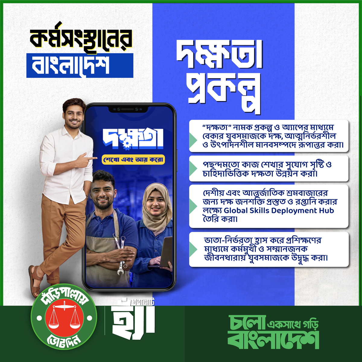 কর্মসংস্থানের বাংলাদেশ
